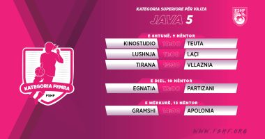 Rikthehet kampionati i vajzave/ Në fokus klasikja Tirana-Vllaznia, sfida Gramshi-Apolonia do të zhvillohet në “Shtëpinë e Futbollit”