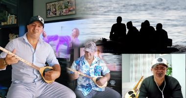 Nga Elvana Gjata, Ylli Limani te Dafina Zeqiri/ Emigranti shqiptar bëhet viral, sjell këngët e njohura me çifteli