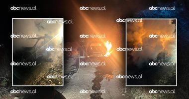 FOTO/ U gjet në Farkë, momenti i djegies së makinës së autorëve të vrasjes së Klajdi Prendit