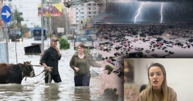 “Dita e diel do të ketë rënie të temperaturave”, Meterologia: Kujdes! Reshje të dendura shiu në 8 qarqe