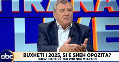 Buxheti i 2025/ Agron Duka: Është rritur, por nuk mjafton. Mosbindja civile? E vështirë të ndodhë
