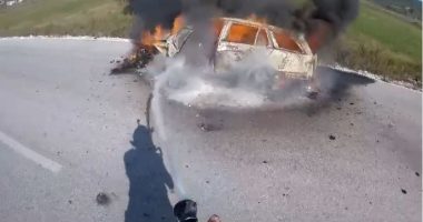 VIDEO/ Digjet një automjet në Bypass-in e Vlorës