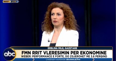 FMN rrit vlerësimin për ekonominë shqiptare/ Gazetarja: Ja faktorët që kanë ndikuar
