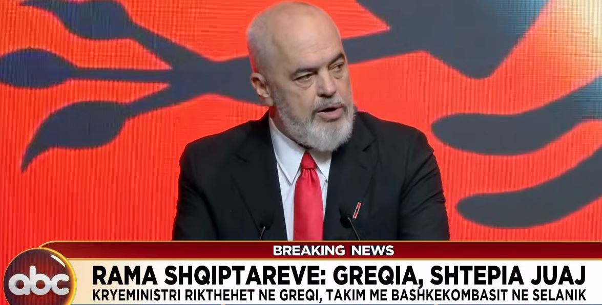 Rama: Vorio Epiri ka vdekur/ Kryeministri në Selanik: Greqia dhe Shqipëria, krah për krah në BE