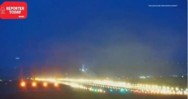 VIDEO/ Tajfuni “Kong rei” goditi Tajvanin, avioni nuk arrin të ulet në aeroport për shkak të erërave të forta