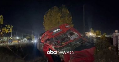 VIDEO/ Aksidenti në aksin “Korçë- Pogradec”, ndërron jetë 35-vjeçari