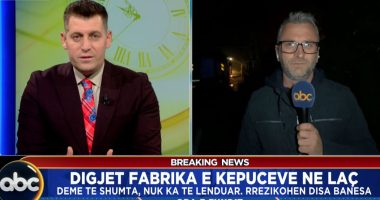 Digjet fabrika e këpucëve në Laç/ Dëme të shumta, nuk ka të lënduar. Rrezikohen disa banesa