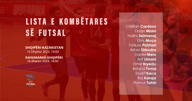 Kombëtarja e Futsallës nis sot përgatitjet për kualifikueset e Euro 2026, trajneri Resuli fton 13 futbollistë