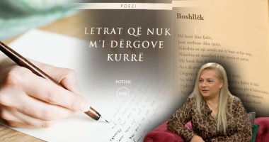“Letrat që nuk m’i dërgove kurrë”, gazetarja Irena Shabani prezanton librin e dytë me poezi
