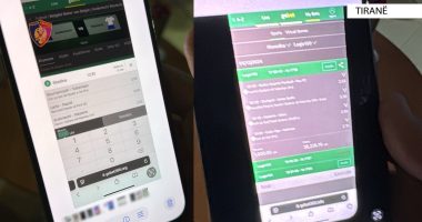 Vijojnë bastet sportive online, kapen në flagrancë 4 persona në kryeqytet