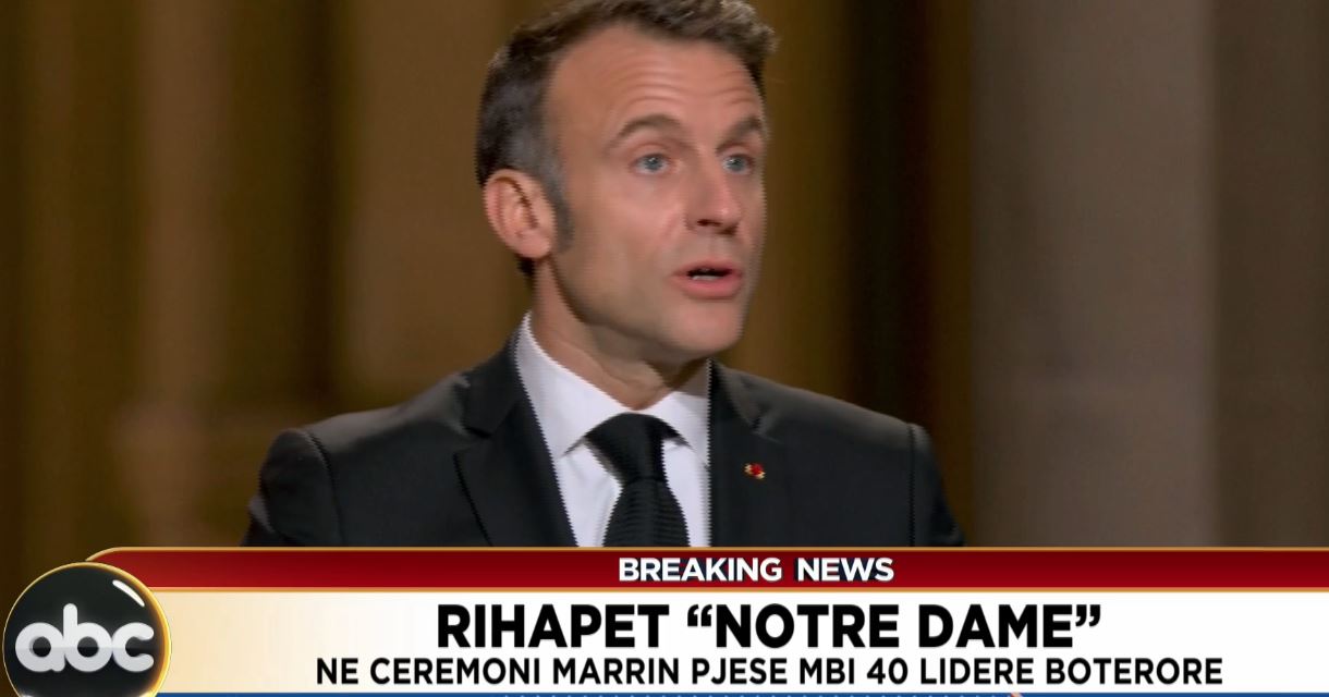 “Kontribut nga e gjithë bota”/ Rihapja e “Notre Dame”, Macron: Mesazh shprese, të jemi solidarë në situata të vështira