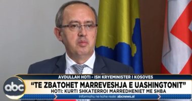 “Të zbatohet marrëveshja e Uashingtonit”/ Hoti: Kurti shkatërroi marredhëniet me SHBA