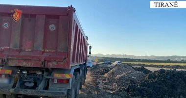 U kapën në flagrancë duke shkarkuar inerte, arrestohen dy persona në Tiranë