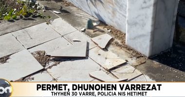 Përmet, dhunohen varrezat/ Thyhen 30 varre, policia nis hetimet