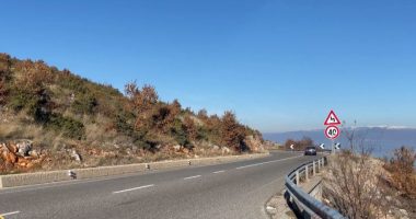 Qafë Thana, segment i rrezikshëm/ Mjegulla dhe ngrica në rrugë, apelohet për kujdes