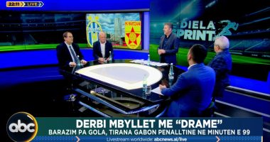 Derbi mbyllet me “dramë”/ Bedri Omuri: Ishte lojë e barabartë, Çobani: Penalltia ishte e merituar