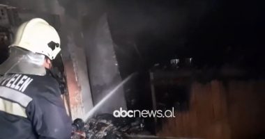 Shpërthen bombula e gazit në Vlorë, digjet tërësisht dyqani