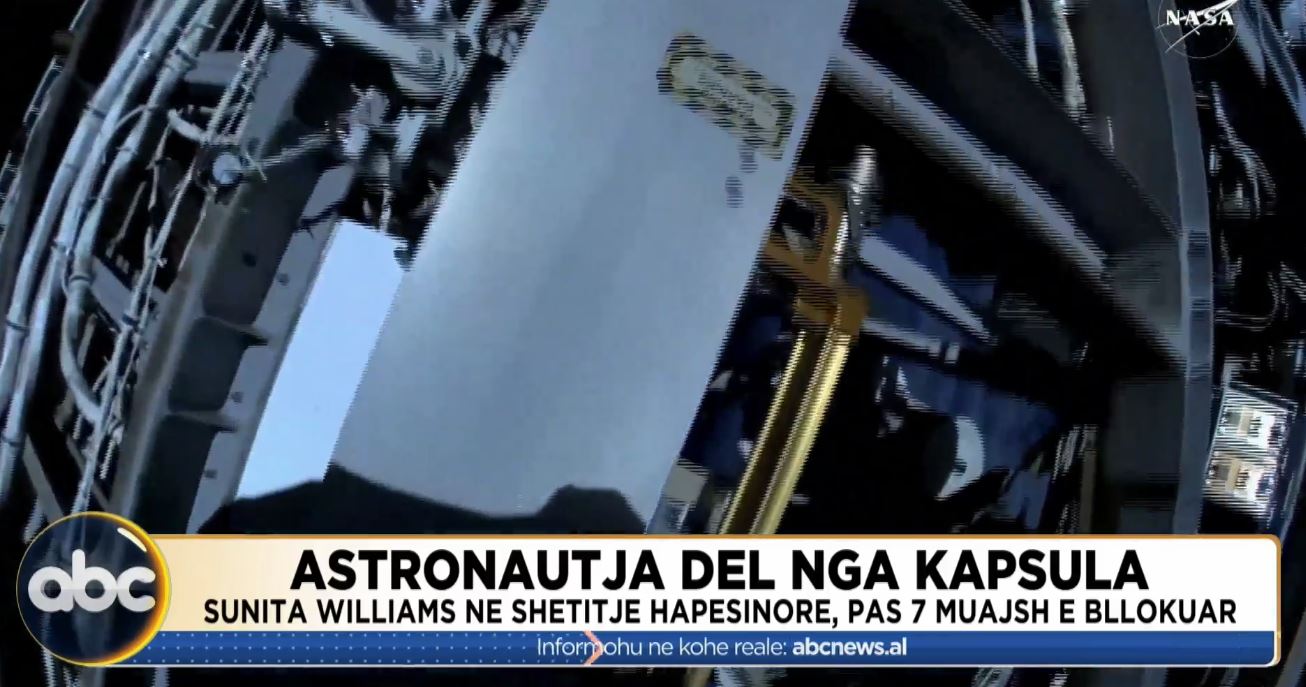 Astronautja del nga kapsula/ Sunita Williams në shëtitje hapësinore, pas 7 muajsh e bllokuar