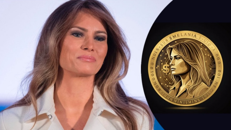 Pas Donald Trump, edhe Melania prezanton kriptomonedhën e saj “$Melania”