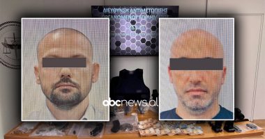 DETAJET/ Arrestimi i vrasësve me pagesë në Greqi, policia deklaratë: Sekuestruam armë dhe një shumë të madhe eurosh
