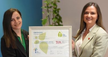 Aeroporti Ndërkombëtar i Tiranës çertifikohet për Nivelin 3 të Programit për Reduktimin e Karbonit në Aeroport