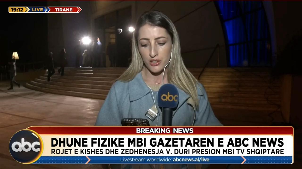 Dhunë fizike mbi gazetaren e “ABC News”, rojet e Kishës dhe zëdhënësja V.Duri presion mbi TV shqiptare