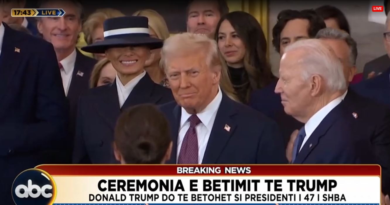 LIVE/ Nis ceremonia, Donald Trump do të betohet si presidenti i 47-të i SHBA