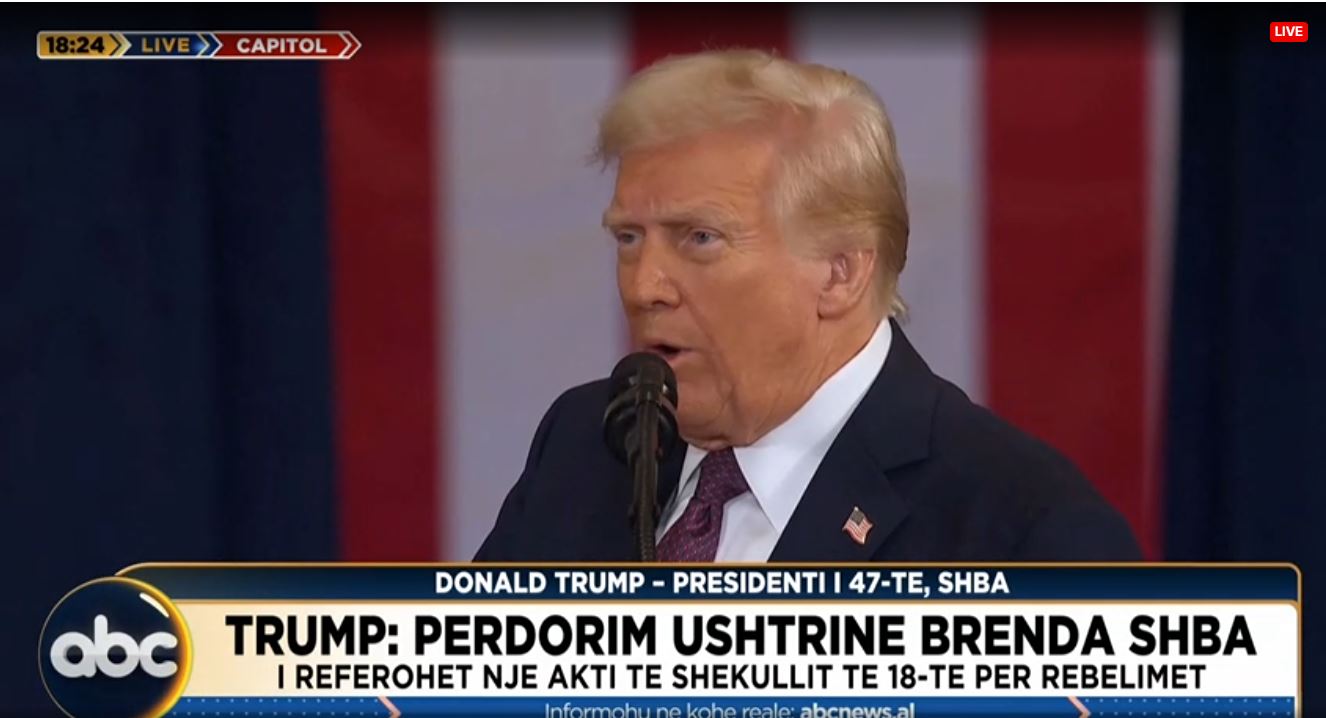 “Trupa në kufi me Meksikën! Kartelet, organizata terroriste”, Trump: Përdorim ushtrinë brenda SHBA. I referohet një akti të shekullit 18