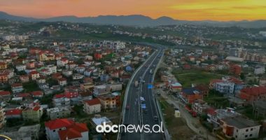 Unaza e Madhe e Tiranës hapet për qarkullim, segmenti rrugor ka një gjatësi prej 28.77 kilometrash