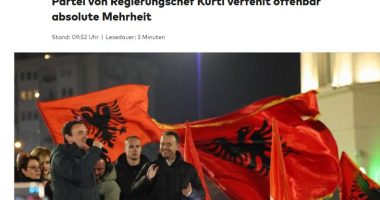 “Humbi shumicën absolute”, mediat gjermane për zgjedhjet në Kosovë: Nevojë për partner koalicioni e marrëdhënien e Kurtit me SHBA