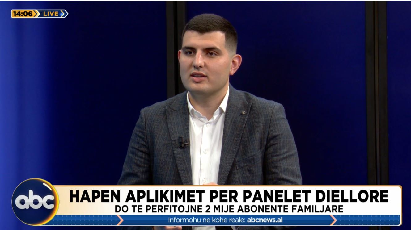 Aplikimet për panelet diellore/ Drejtori i AEE: 1300 aplikues në pak orë. Faturat reduktohen deri në 25 përqind
