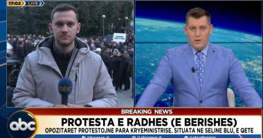 Protesta e radhës (e Berishës)/ Opozitarët protestojnë para Kryeministrisë, situata në selinë blu, e qetë