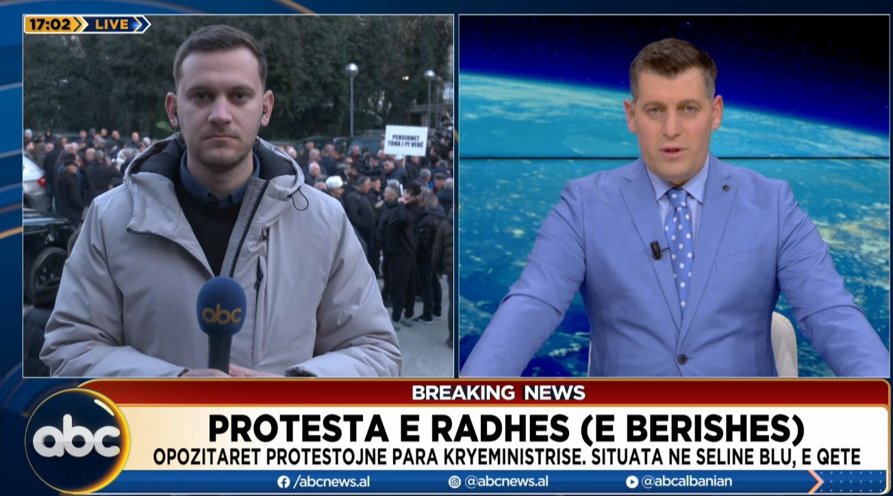 Protesta e radhës (e Berishës)/ Opozitarët protestojnë para Kryeministrisë, situata në selinë blu, e qetë