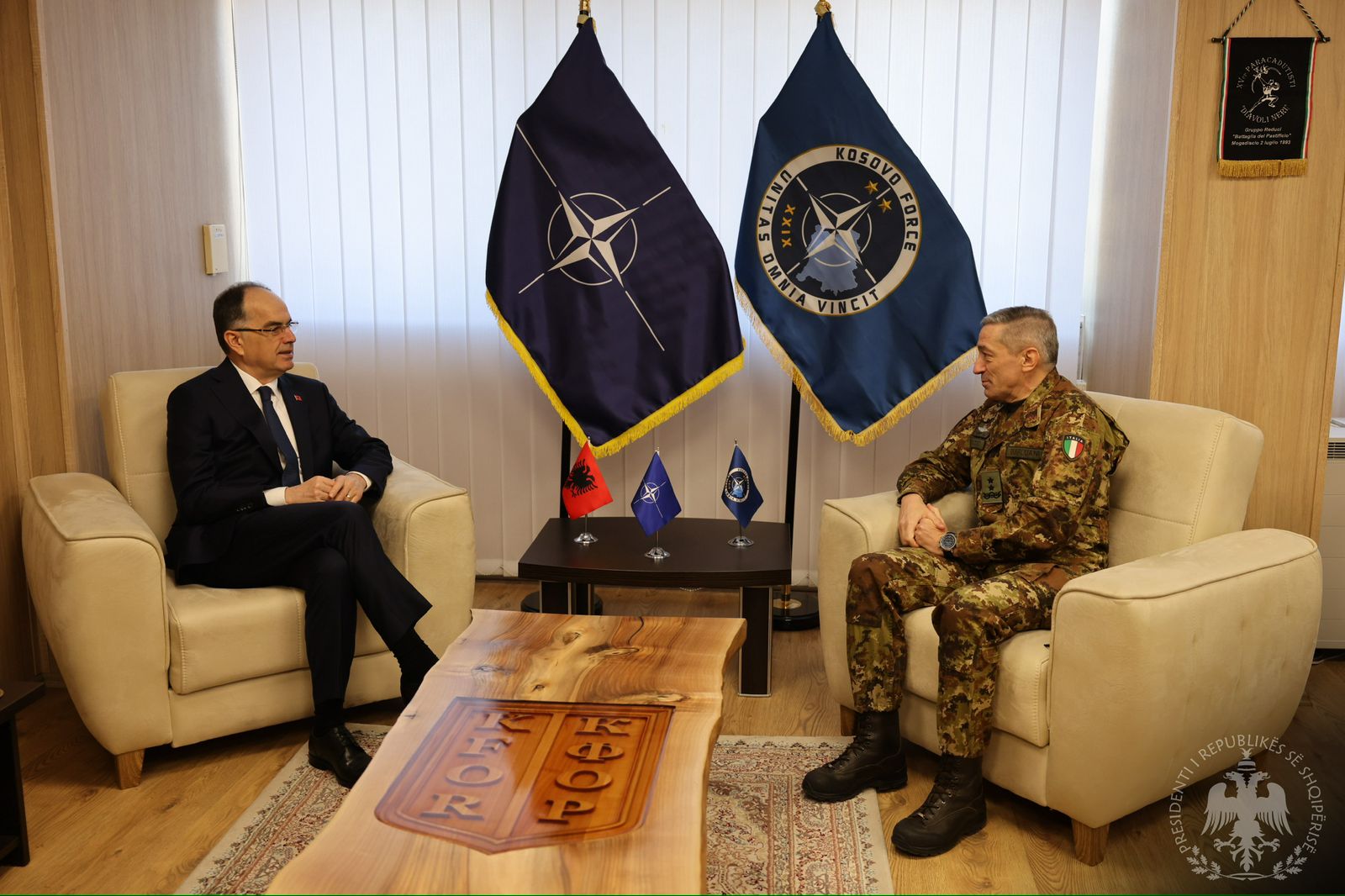 Begaj viziton trupat ne KFOR: Misioni i NATO-s në Kosovë, histori suksesi