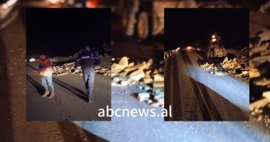 Reshjet e dendura të shiut/ Rrëshqitje gurësh në Kuç-Qeparo, aksi zhbllokohet pas disa orësh
