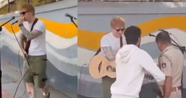 VIDEO/ Policia në Indi i heq prizën Ed Sheeran dhe i ndërpret performancën ‘live’