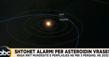 Shtohet alarmi për asteroidin vrasës/ NASA rrit mundësitë e përplasjes në mbi 3 përqind, në 2032