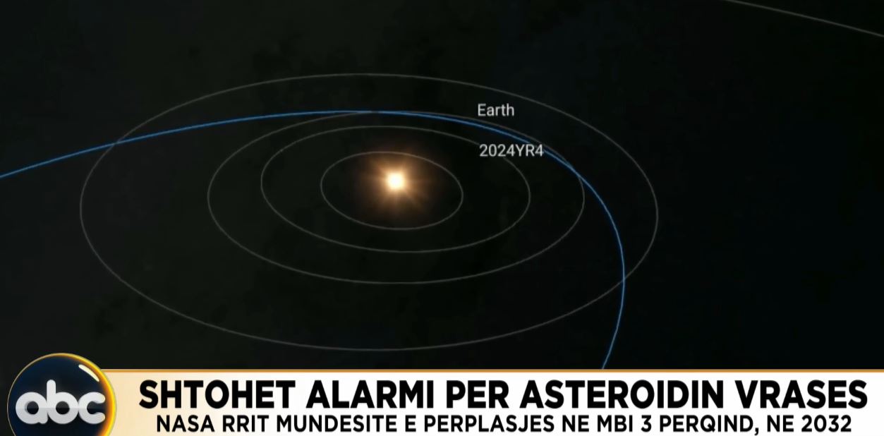 Shtohet alarmi për asteroidin vrasës/ NASA rrit mundësitë e përplasjes në mbi 3 përqind, në 2032