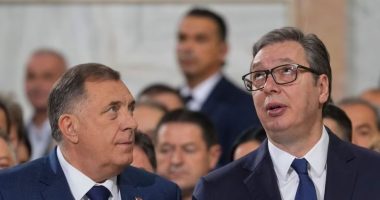 Vuçiç dhe Dodik takohen në Beograd: Biseduam për “të ardhmen e Serbisë dhe Republikës Sërpska”