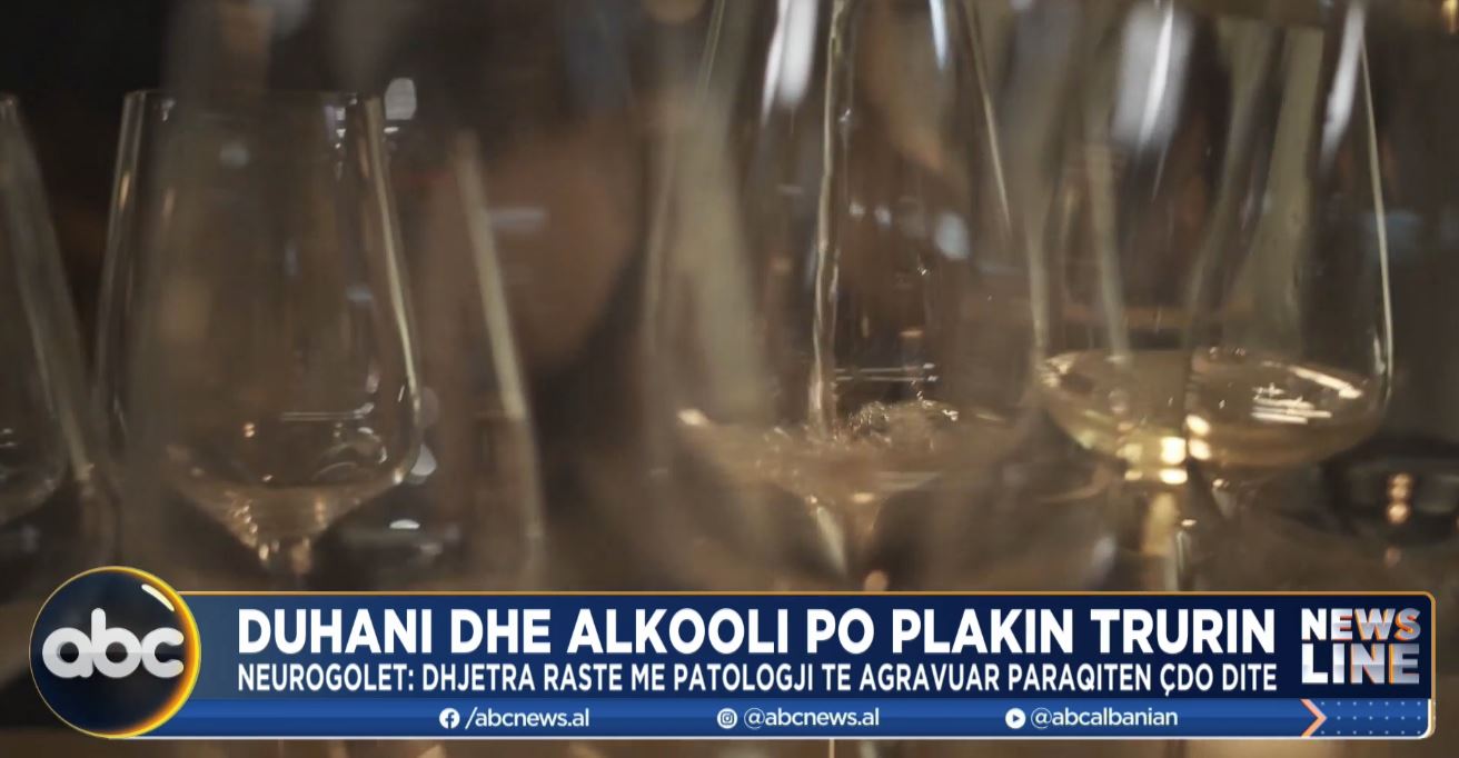 Duhani dhe alkooli po plakin trurin/ Neurologët: Dhjetra raste me patologji të agravuar paraqiten çdo ditë