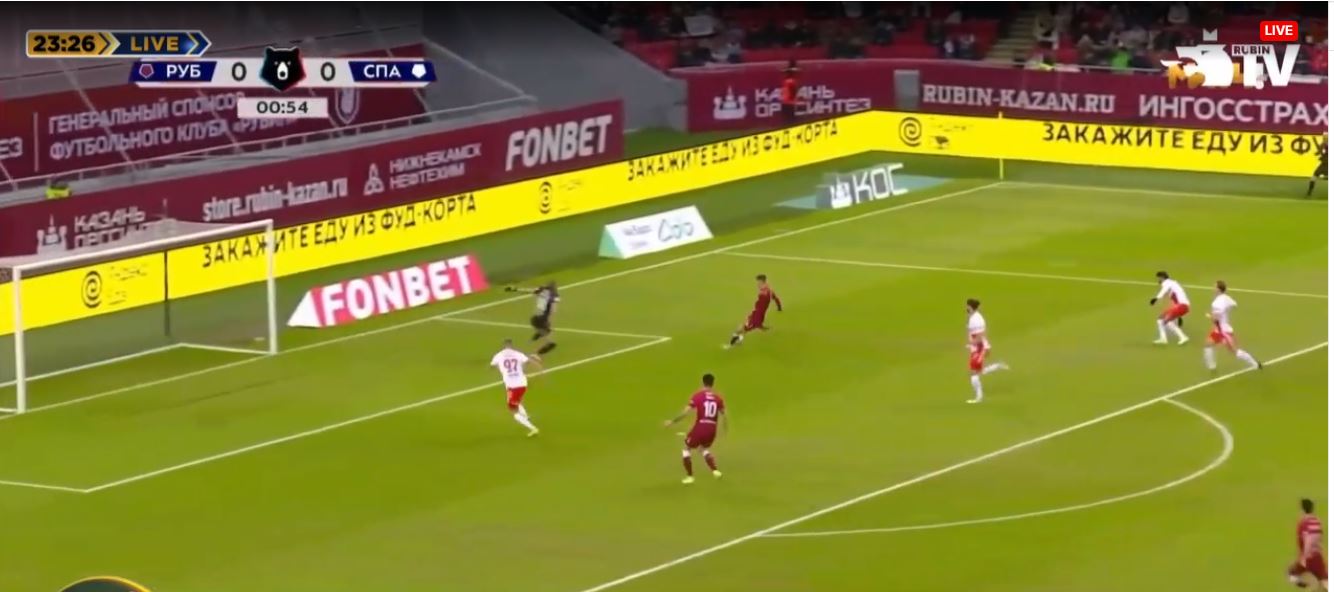 Fenomeni Mirlind Daku/ Dy gola në elitën ruse, në duelin Rubin-Spartak