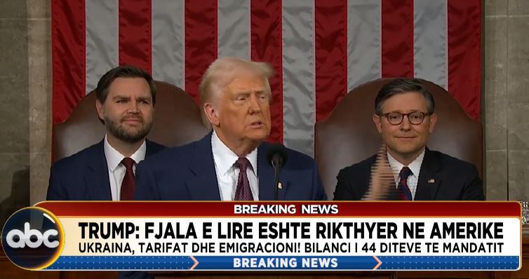 Trump në Kongres: Fjala e lirë është rikthyer në Amerikë