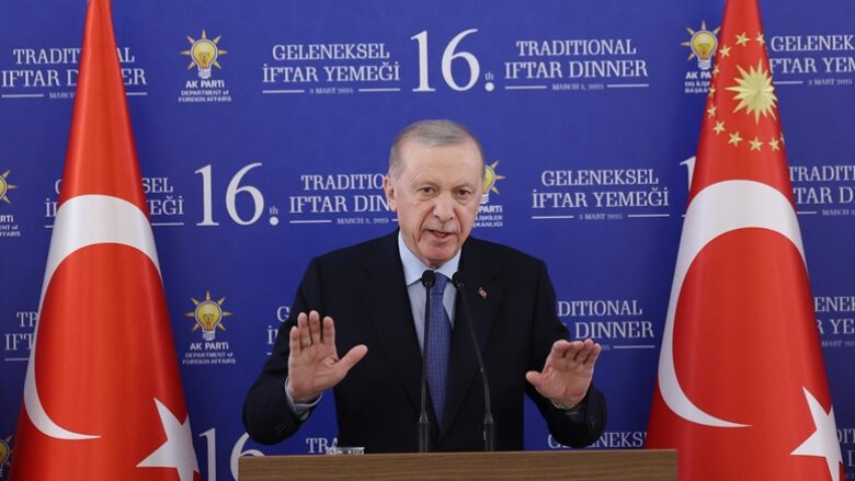 Presidenti turk: Izraeli nuk do të gjejë paqe pa themelimin e shtetit palestinez