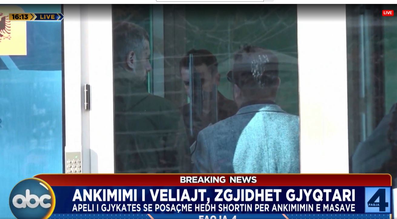 Ankimimi i Veliajt, zgjidhet gjyqtari/ Apeli i Gjykatës së Posaçme hedh shortin për ankimimin e masave