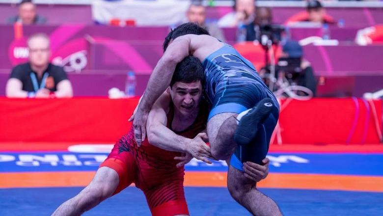 VIDEO/ Mundësi Chermen Valiev shpallet kampion Europe në peshën 74 kilogramë