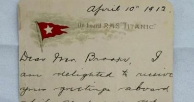 Letra e të mbijetuarit të Titanikut shitet në ankand për 400 mijë dollarë