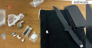 Shëngjin/Shiste kokaine në doza, arrestohet 25 vjeçari. I sekuestrohet arma që mbante me vete
