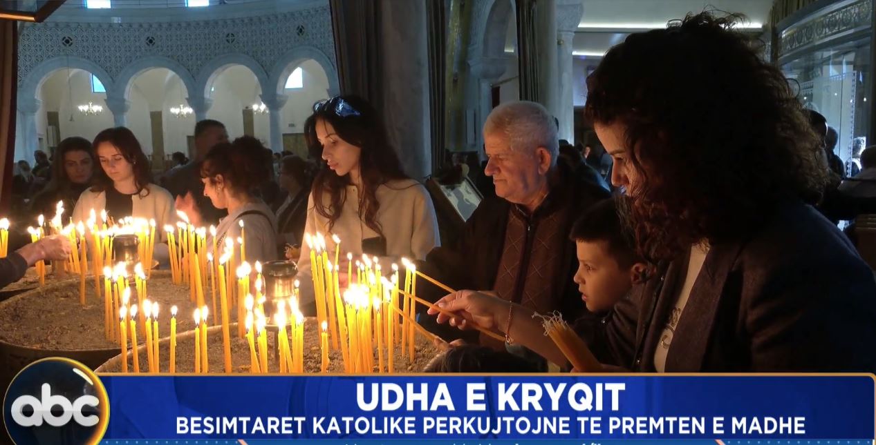 Udha e Kryqit/ Besimtarët katolikë përkujtojnë të premten e madhe