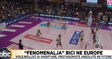 “Fenomenalja” Bici në Europë/ Volejbollistja shqiptare, protagoniste absolute në fitore