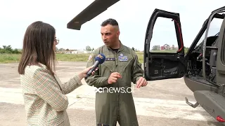 Dita e forcave ajrore/ Flotë moderne helikopterësh në Farkë, bazë e NATO-s në Kuçovë